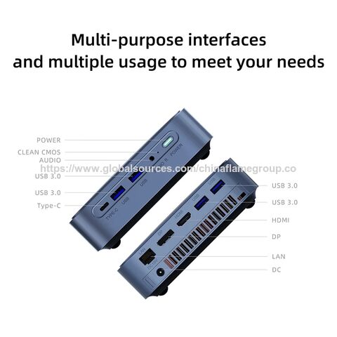11th Gen Office Small Portable Desktop Mini Pc Core I3 I5 I7 8gb 16gb ...