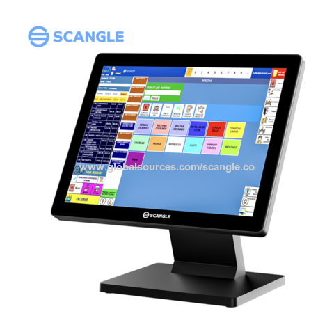 Scangle New Model Touch Pos Terminal 15inch Cash Register With Windows ...
