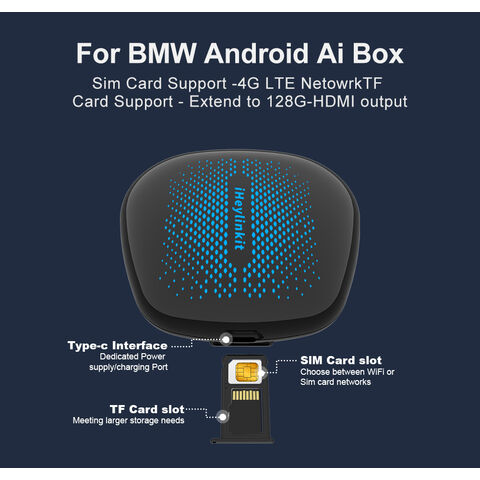 Qualcomm B-MW Carplay Ai Box Android 13 4 64GB mit HDMI Ausgangs modell BW550HD