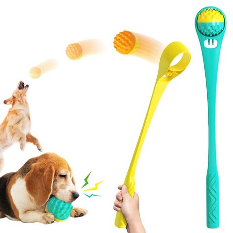 تصميم جديد متين في الهواء الطلق كرة تنس للكلاب قاذفة رياضية لعبة رمي الكرة للكلاب for sale at factory direct price