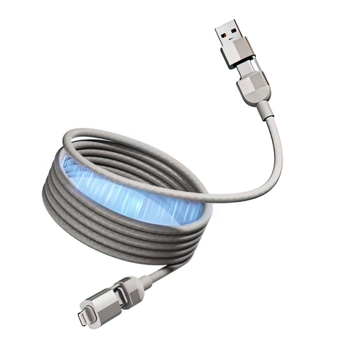 Cable de carga rápida magnético 4 EN 1 de 100 W for sale at factory direct price