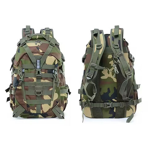 Mochila táctica de senderismo y trekking para montañismo, impermeable, desmontable y duradera para exteriores for sale at factory direct price