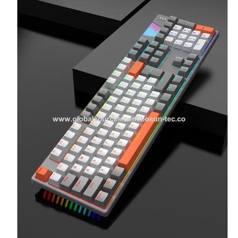 Factory Price Wired 104 Keys Full-size Gaming Mechanical Keyboards With ...