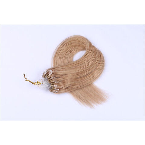 Nueva venta caliente Micro Hair Loops extensiones de cabello al por mayor extensión de cabello humano virgen Prebonded