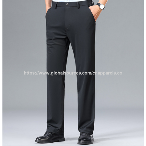 Pantalon d'arbitre de basketball plissé en poly/spandex