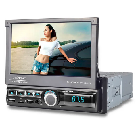 Radio de Coche Android 1 Din con Pantalla Táctil, Navegación GPS, Receptor Android Auto y Unidad Principal Estéreo de Coche Premium 1 Din for sale at factory direct price