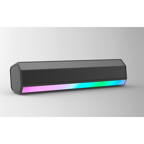RGB-Soundbar-Lautsprecher für Laptop, Desktop-Monitor, Tablet, Telefon, PC-Soundbar-Lautsprecher