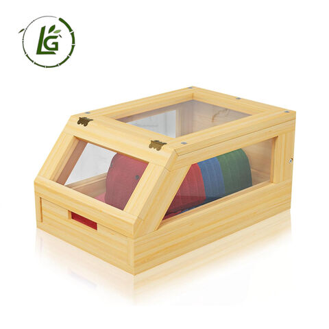 Organizador de chapéus personalizado da fábrica Legend para bonés de beisebol, racks de chapéus, organizador de chapéus de bambu para bonés de beisebol. for sale at factory direct price