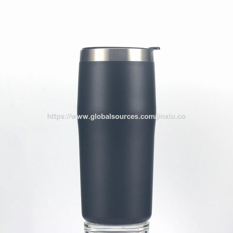 Gobelet de voyage isotherme en acier inoxydable à double paroi, personnalisé, portable, de 16/20 oz pour bière et vin