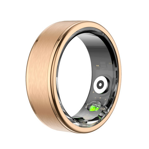 Anillo Inteligente R2 al por Mayor, Acero Inoxidable, Sumergible 5 ATM, Rastreador de Ritmo Cardíaco y Sueño, Anillo Android para Hombre y Mujer for sale at factory direct price