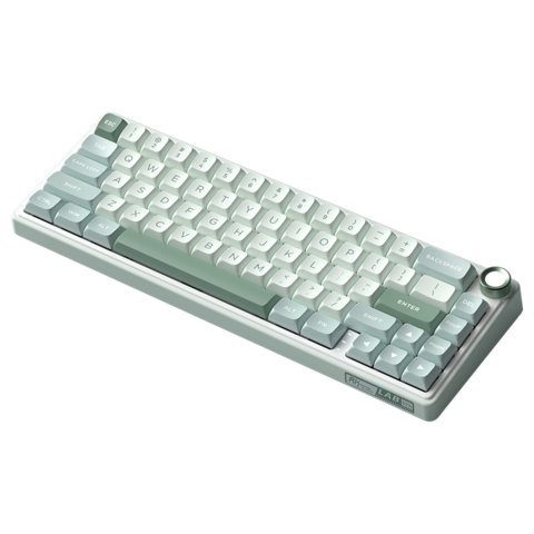 Clavier mécanique personnalisé 839 avec RGB. Petit, portable, esthétique soignée pour les filles. Bluetooth sans fil à trois modes.