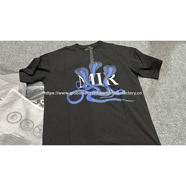 T-shirt décontracté de haute qualité en gros, nouvelle mode pour hommes, col rond, t-shirt en coton de marque AAA