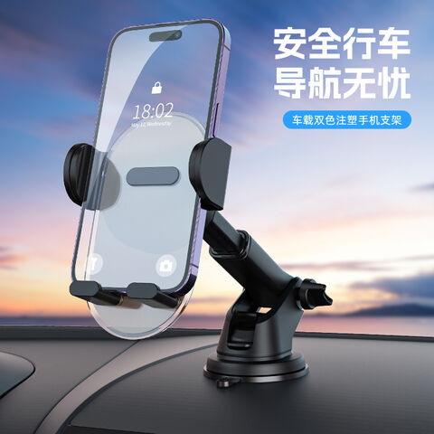 Support de téléphone de voiture neuf de fabricant Amazon, support de ventouse télescopique pour console centrale de navigation de voiture, pièces automobiles en gros