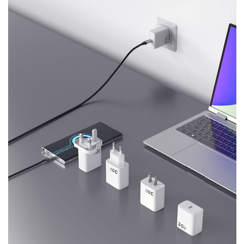 GaN 30W USB-C Schnellladegerät for sale at factory direct price