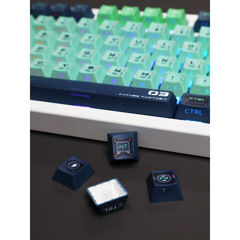 Screen Keycaps Shine Through Cherry Profile Side Engrave Light Through Mechanical ...