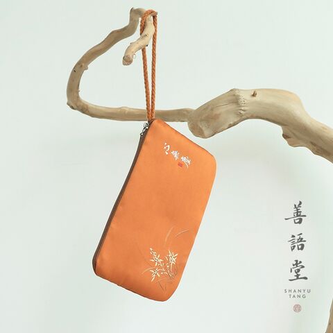 Casual Sweet Floral Cosmetic Bag Decorative Clutch Bags Lightweight Portable handbags Case for Girls for sale at factory direct price