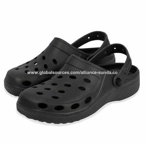HEVA Sandálias Masculinas Tamancos e Mules de Verão Unissex Logotipo Personalizado Tamancos de Jardim Sapatos Eva Tamancos Planos Masculinos e Femininos for sale at factory direct price