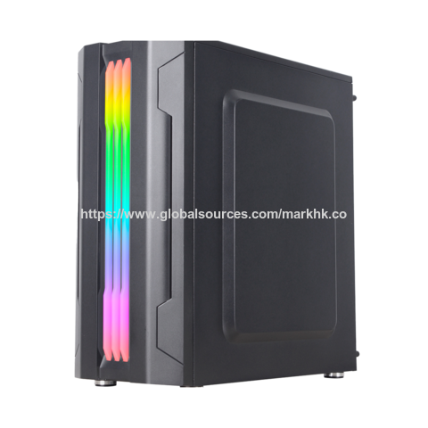 OEM GAMING COMPUTER CASE, Gaming PC Chassis with Fans RGB, Computer Tower Case Airflow 3.0 USB.