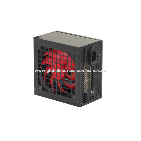 PSU ATX800W dengan kipas 12cm, wadah hitam, 80PLUS Emas
