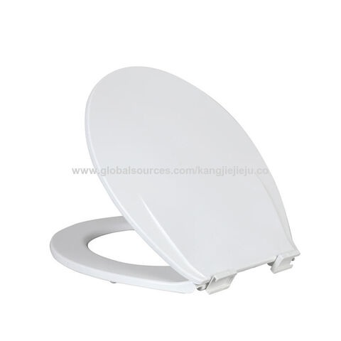 Atacado de alta qualidade barato PP O Tampa de assento de vaso sanitário em forma de KJ-812B para banheiro tampa de vaso sanitário de plástico for sale at factory direct price