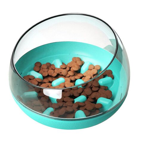 Comedouro Lento Anti-Capotamento para Animais de Estimação, Design de Tumbler Redondo, Tigela Lenta para Cães, Suprimentos para Cães e Gatos, Tigelas e Alimentadores para Alimentação Saudável para Cães for sale at factory direct price