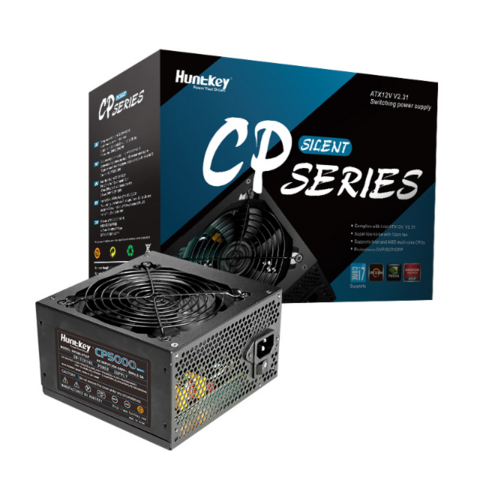 Fuente de Alimentación para PC Huntkey CP5000 de 500 Vatios, ATX12V 2.31 Silenciosa con Ventilador de 120mm para Ordenador for sale at factory direct price