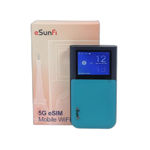 5g Router Esim 5g 4g Mifi Esim Router Esunfi Ax3600 Pocket Wireless Router Sunhans ...