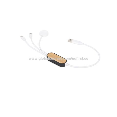 Iwatch drahtloses Ladegerät 5 in 1 USB-Kabel mit Telefon halter