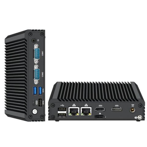 N100 Mini Pc Rack Industrial Fanless Mini Pc V3-n100-2c2l Celeron N100 Cpu Sodimm Ddr4 M ...