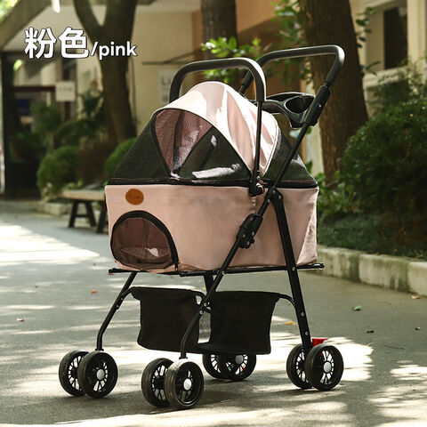 Carrinho para animais de estimação, ideal para passeios, leve e dobrável para cães e gatos - Venda por atacado for sale at factory direct price