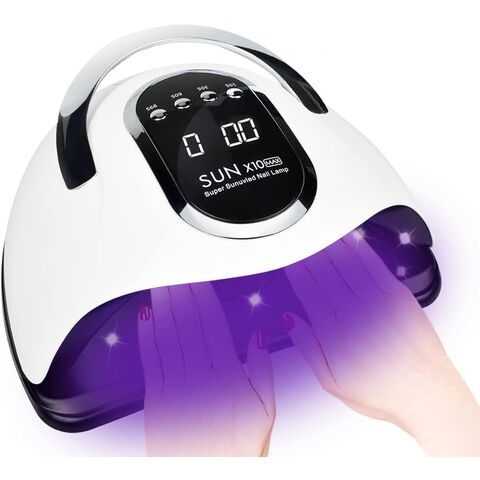 LED-Nagellampe, 280-W-Nageltrockner, 66-LED-Schnelltrocknungs-Nagelhärtungslampe, Autosensor, 4 Timer-Einstellungen, tragbarer Griff, Nagelwerkzeug. for sale at factory direct price