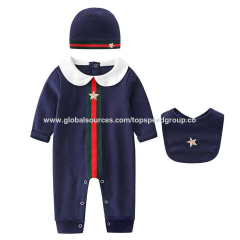 Venda quente Outono Recém-nascido Bebê Macacão Jardineiras Algodão Manga comprida Bebê Macacão Roupas de recém-nascido for sale at factory direct price