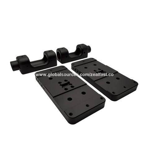Servicios de Fabricación CNC OEM, Aluminio Anodizado Negro para Grabado y Otras Necesidades de Mecanizado, Carcasa de Aluminio Soldada