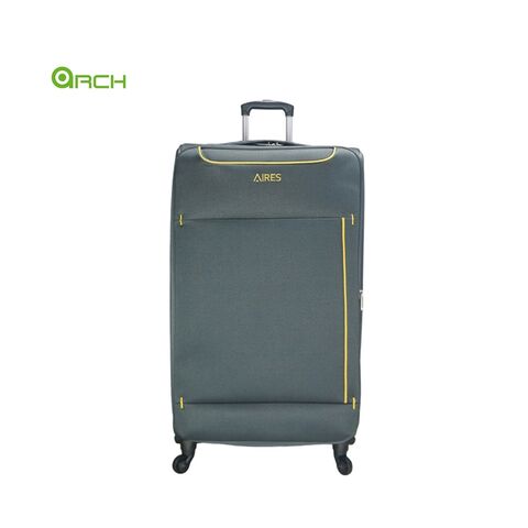 Maleta de viaje con ruedas giratorias barata con dos bolsillos delanteros for sale at factory direct price