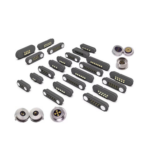 Rastreadores GPS de 2 3 4 5 6 7 8 9 pinos, conector Pogo Pin magnético para transmissão de dados, carregamento de energia, conexões USB, cabo for sale at factory direct price
