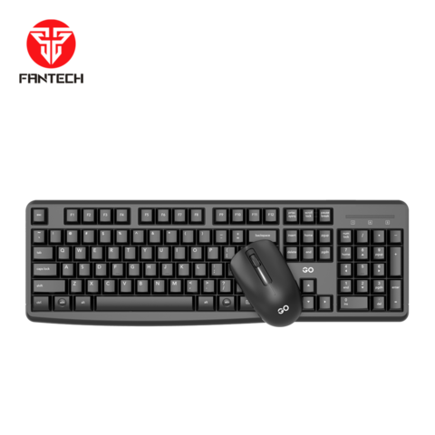 FANTECH WK894 Combo Teclado e Mouse Compacto para Escritório Atacado Sem Fio 2.4gHz Modos Conexão Estável
