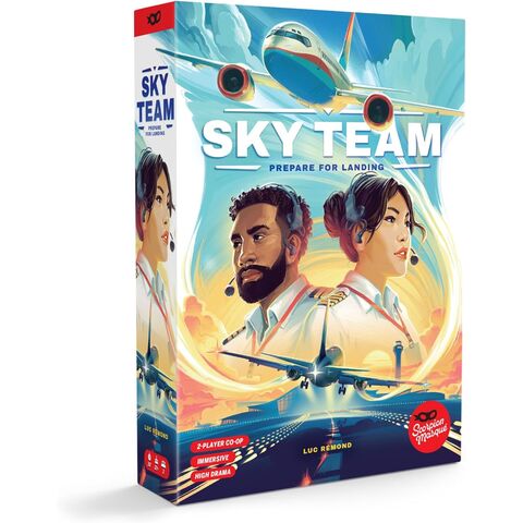Scorpion Masqué Sky Team | Jeu de Dés Coopératif | 14 ans et + | 2 Joueurs | 20 Minutes