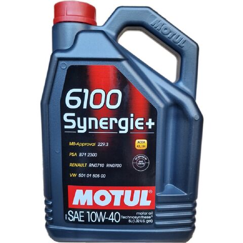 MOTUL 10W 40 Synergie Semi 5 Litre Oil Drum