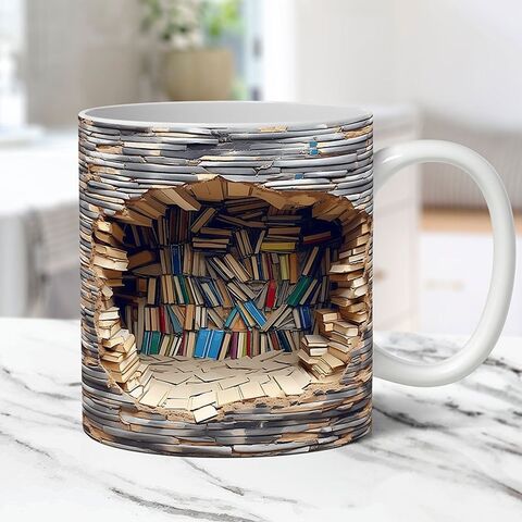 Taza de Cerámica Blanca Sublimación con Logo Personalizado para Regalo DIY - Tazas en Blanco para Impresión 3D por Sublimación for sale at factory direct price