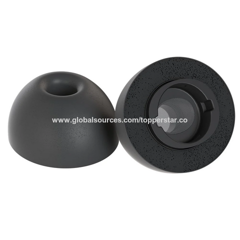 Almohadillas de espuma viscoelástica de PU de expansión lenta con ventilación para uso prolongado sin presión para Samsung Galaxy Buds3 Pro for sale at factory direct price