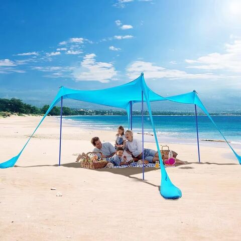 Beach Shade Canopy Tents Outdoor Camping Upf50+ Portable Lightweight ...