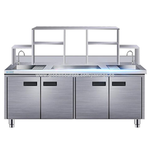Bulk Buy China Wholesale Custom Made Stainless Steel Kitchen Working ...