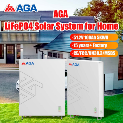 51.2v 100ah 5kwh Off Grid Household Solar Energy Storagelifepo4 Battery ...
