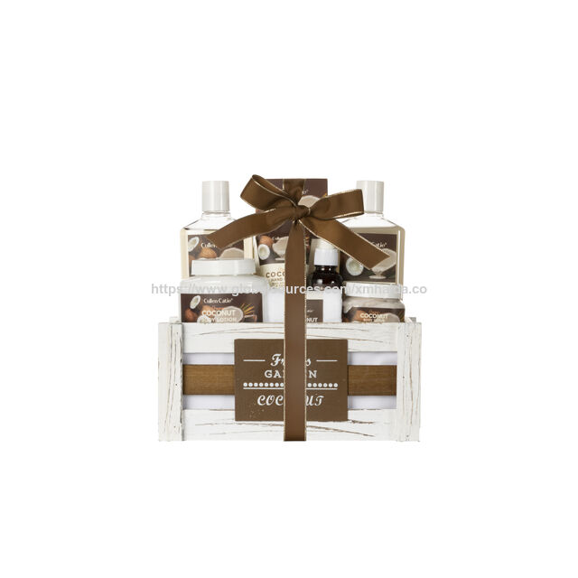 Artículos de tocador de alta calidad personalizados para hoteles, cestas de coco, utilizados principalmente para mujeres y el Día de la Madre, OEM y ODM for sale at factory direct price