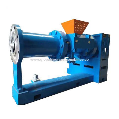 مكبس تغذية ساخنة بزاوية 90 درجة / ماكينة بثق المطاط متينة ورخيصة الثمن وعالية الجودة for sale at factory direct price