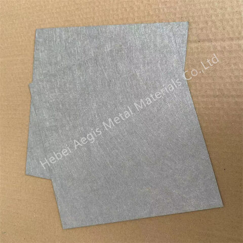 Capa de difusión de gas de níquel de 0.5mm 0.25mm 0.8mm con porosidad del 50% 60% 80% fieltros de fibra de níquel para AEM for sale at factory direct price
