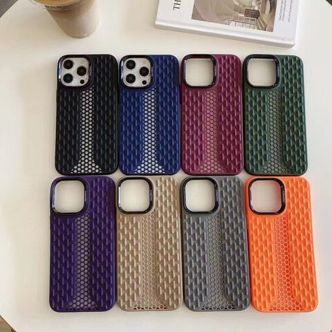 Capa de TPU para iPhone XR com Design de Colmeia para Resfriamento | Design de Cintura Pequena Antideslizante | Capa Traseira Macia e Durável em Várias Cores for sale at factory direct price