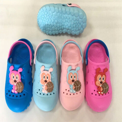 Diapositivas de PVC personalizadas de goma 3D para zapatos Crocs for sale at factory direct price