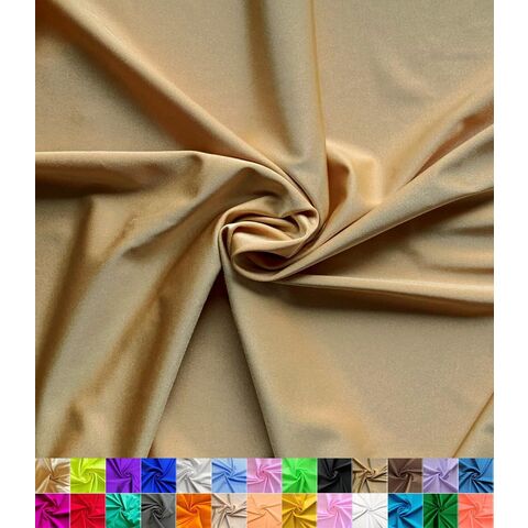 Tissu Nylon Spandex 80% Nylon 20% Spandex Maillots de Bain Vêtements de Sport Tissu Extensible 4 Voies Sports Danse Yoga for sale at factory direct price