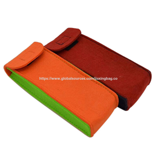 Estuches de Fieltro Gris de Diseño Simple y Elegante para Bolígrafos - Suministros de Oficina al por Mayor for sale at factory direct price